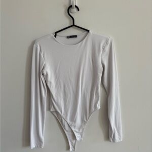 Zara Classic White Bodysuit